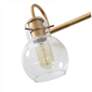 4_Borislav 22" Wide Polished Gold 3-Light Vanity Bath Light more views