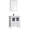 Bosconi 30" White Integrated Single-Sink Bath Vanity Set