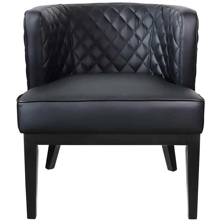 Image 2 Boss Ava Black Quilted Diamond Accent Chair more views