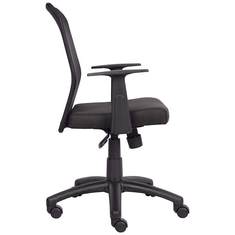 Image 2 Boss Black Budget Mesh Task Chair with T-Arms more views