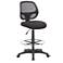 Boss Black Commercial Grade Mesh Stool