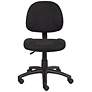 3_Boss Black Deluxe Posture Chair more views