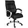 Boss Black Double Plush High Back Executive Chair