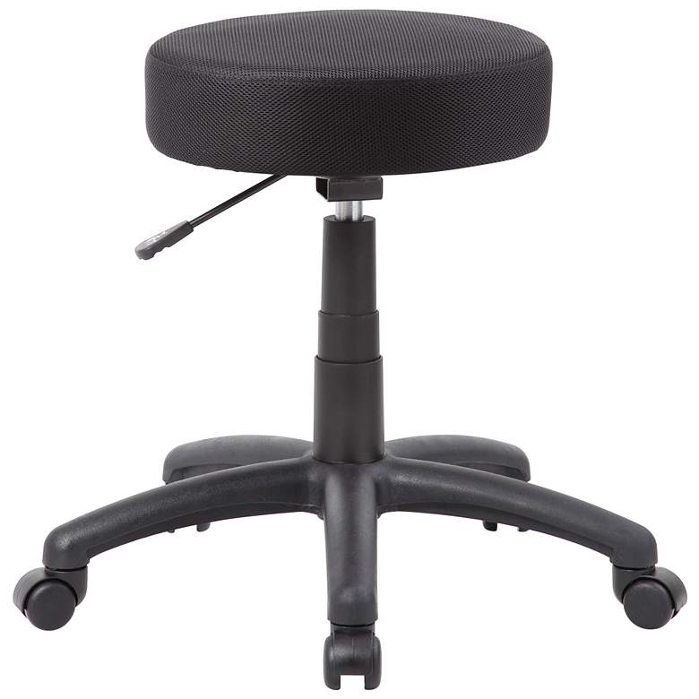 Image 1 Boss Black Mesh Dot Stool