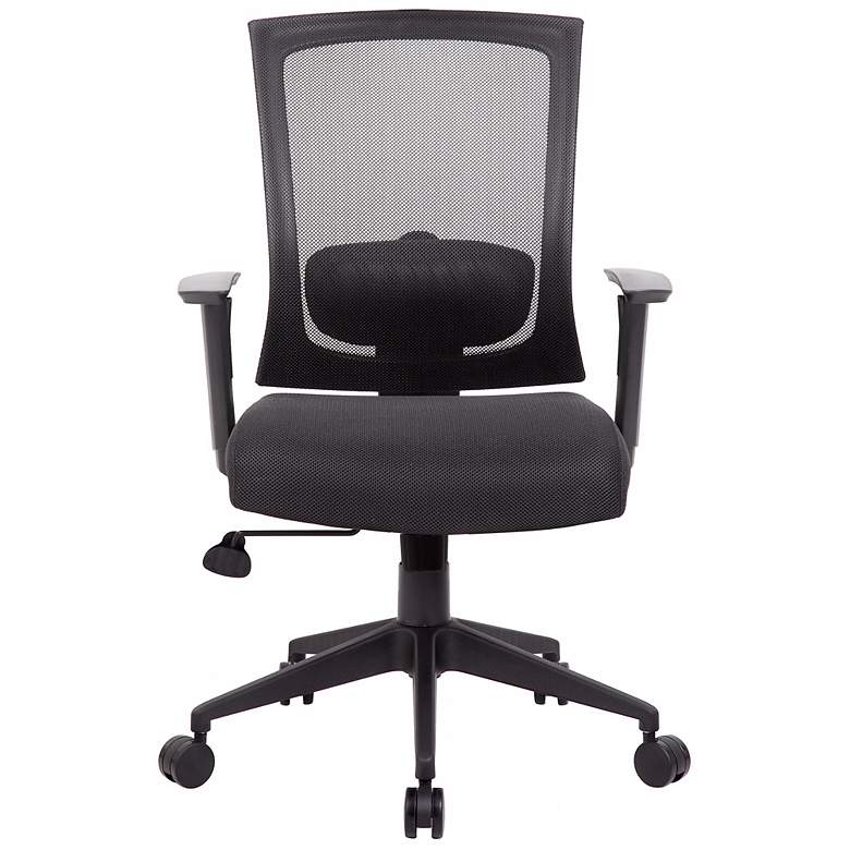 Image 2 Boss Black Mesh Fabric Adjustable Task Chair more views