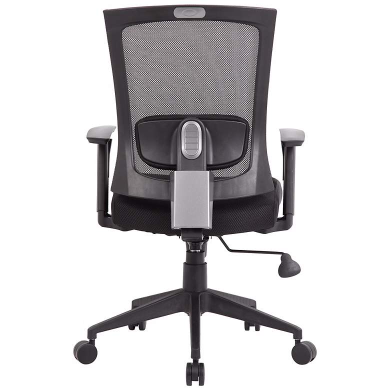 Image 4 Boss Black Mesh Fabric Adjustable Task Chair more views