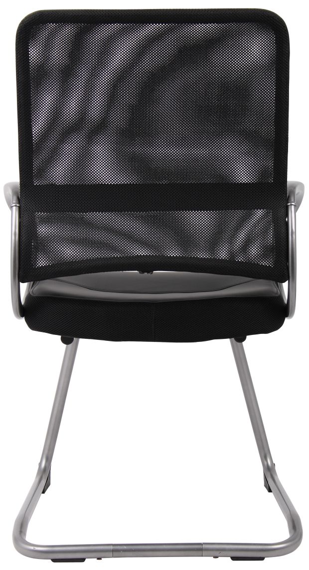 Image 5 Boss Black Mesh Fabric Guest Chair more views