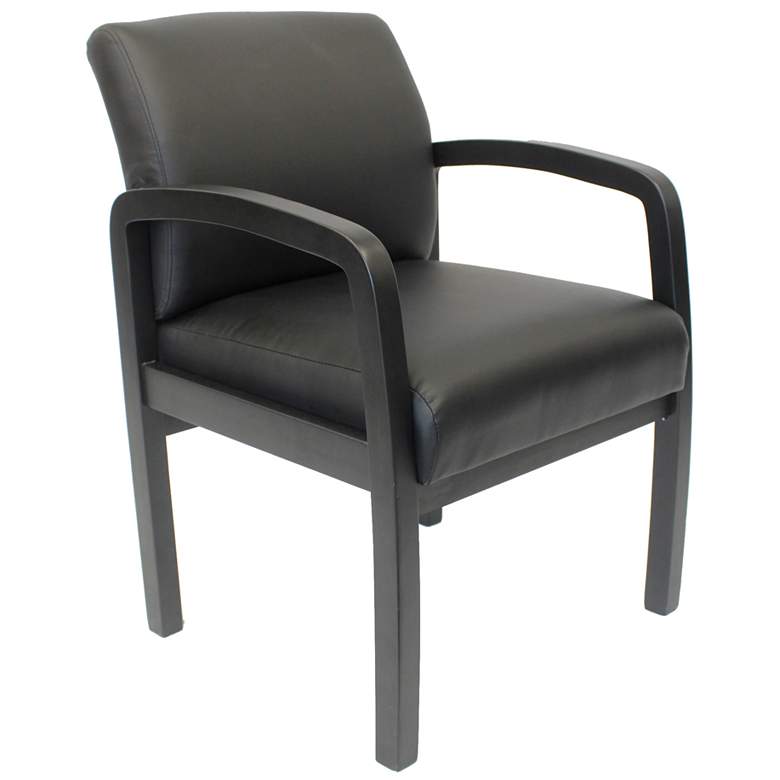 Image 1 Boss Black NTR (No Tools Required) Guest Accent Chair