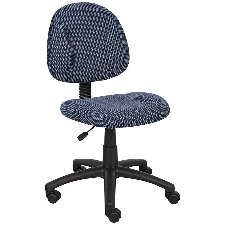 Image 1 Boss Blue Deluxe Posture Chair