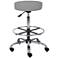 Boss Gray Antimicrobial Vinyl Medical/Drafting Stool