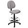 Boss Gray Ergonomic Works Adjustable Drafting Chair