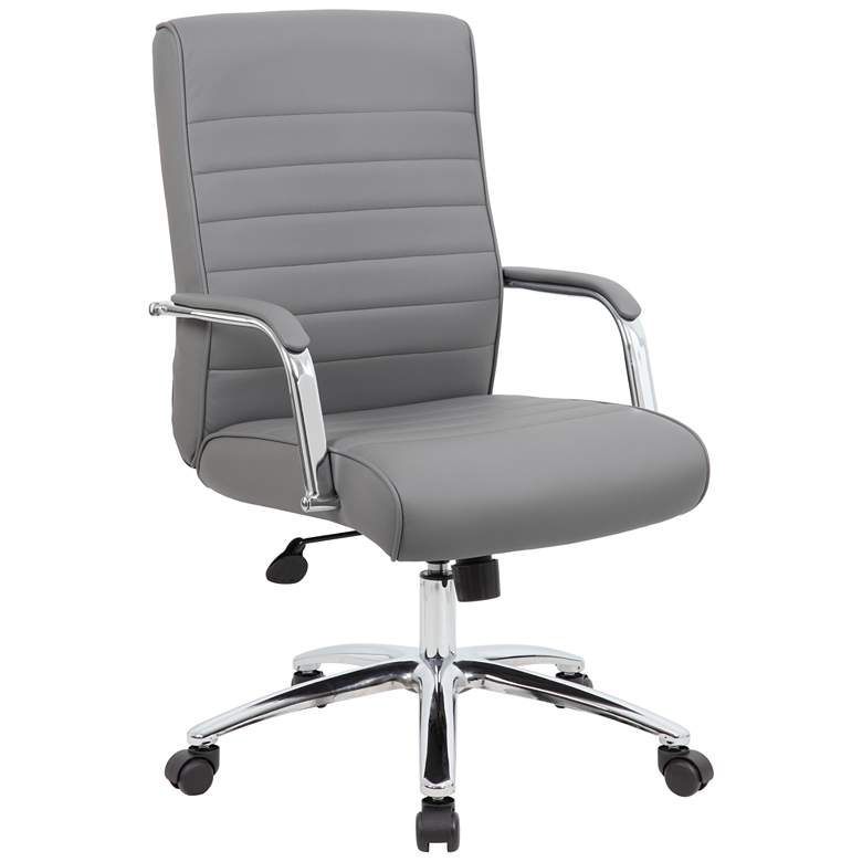 Image 1 Boss Gray Modern Executive Conference Chair