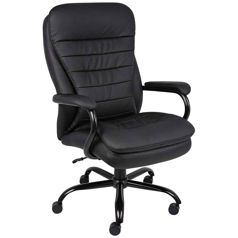 Image 1 Boss Heavy Duty Black Adjustable Office Chair
