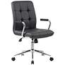 Boss Modern Black CaressoftPlus Adjustable Office Chair
