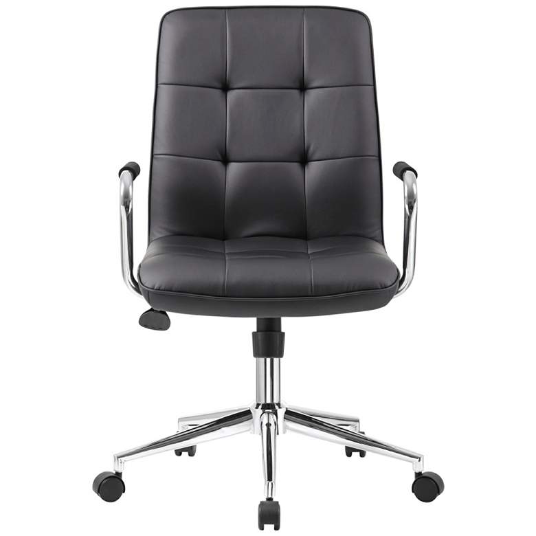 Image 3 Boss Modern Black CaressoftPlus Adjustable Office Chair more views