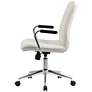 Boss Modern White CaressoftPlus Adjustable Office Chair