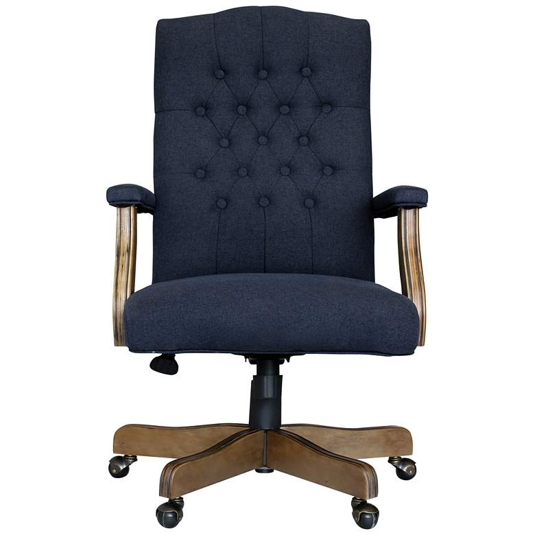 Image 3 Boss Navy Swivel Adjustable Executive Office Chair more views