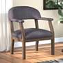 1_Boss Slate Gray Commercial Grade Linen Modern Captain's Guest Accent Ch