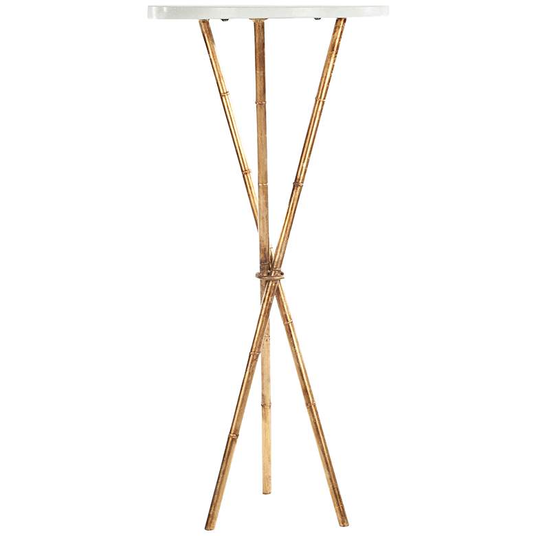 Image 1 Bossoletti Gold and Marble Accent Table