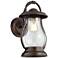 Boston 15 1/2" High Oil-Rubbed Bronze Outdoor Wall Light