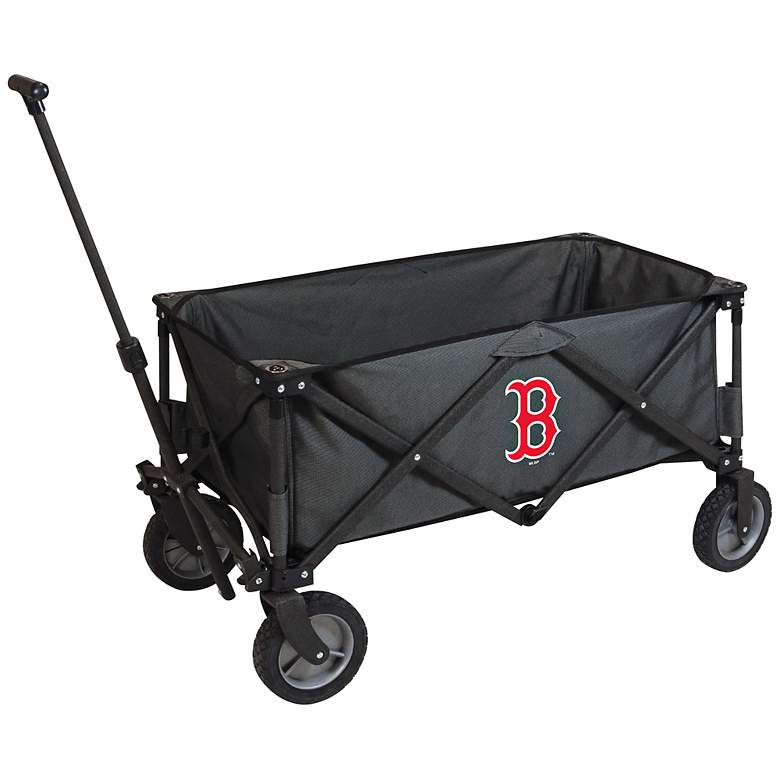 Image 1 Boston Red Sox Adventure Gray Folding Wagon