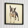 1_Boston Terrier 25" High Dimensional Collage Framed Wall Art