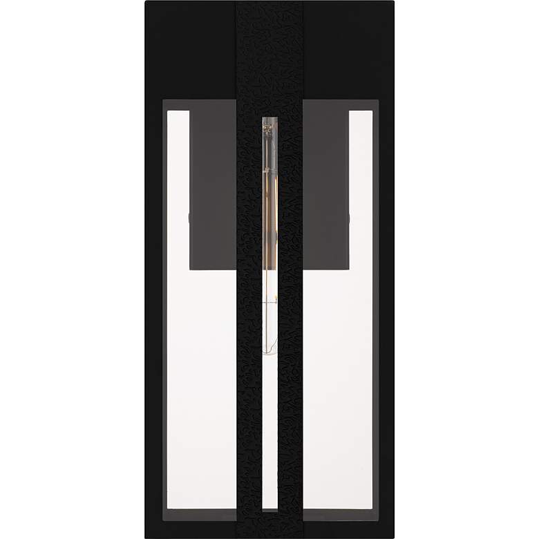 Image 3 Boswell 1-Light Matte Black Outdoor Wall Lantern more views