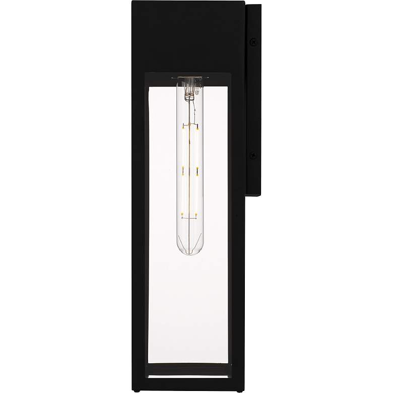 Image 4 Boswell 1-Light Matte Black Outdoor Wall Lantern more views