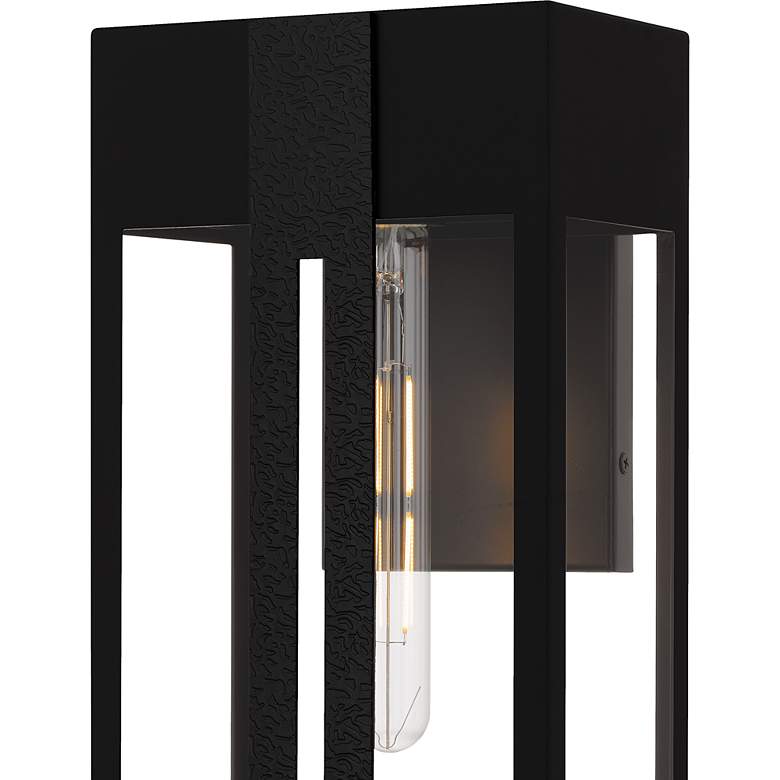 Image 5 Boswell 1-Light Matte Black Outdoor Wall Lantern more views