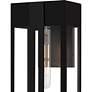 5_Boswell 1-Light Matte Black Outdoor Wall Lantern more views