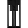 3_Boswell 1-Light Matte Black Outdoor Wall Lantern more views