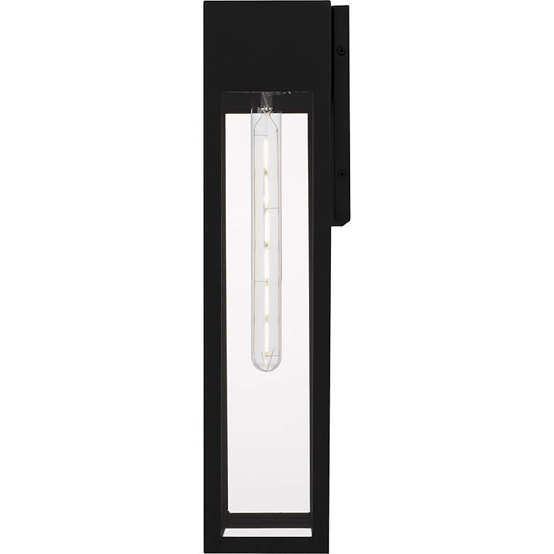 Image 4 Boswell 1-Light Matte Black Outdoor Wall Lantern more views