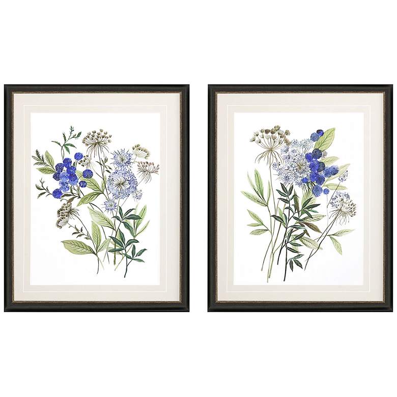 Image 2 Botana 32"H 2-Piece Shadow Box Giclee Framed Wall Art Set