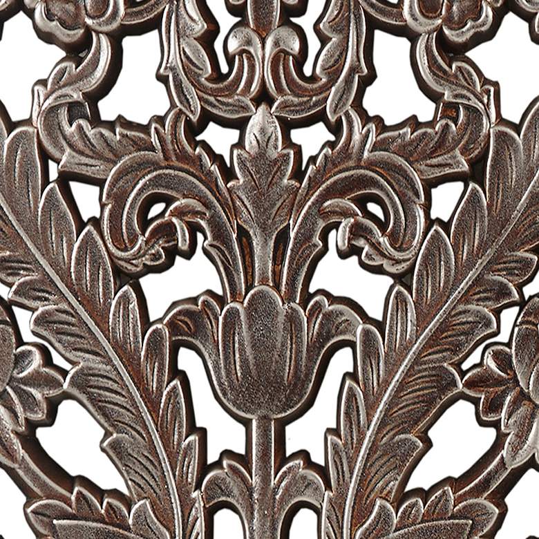 Image 3 Botanical 31 1/2 inch High Wood Wall Panels Set of 2 more views