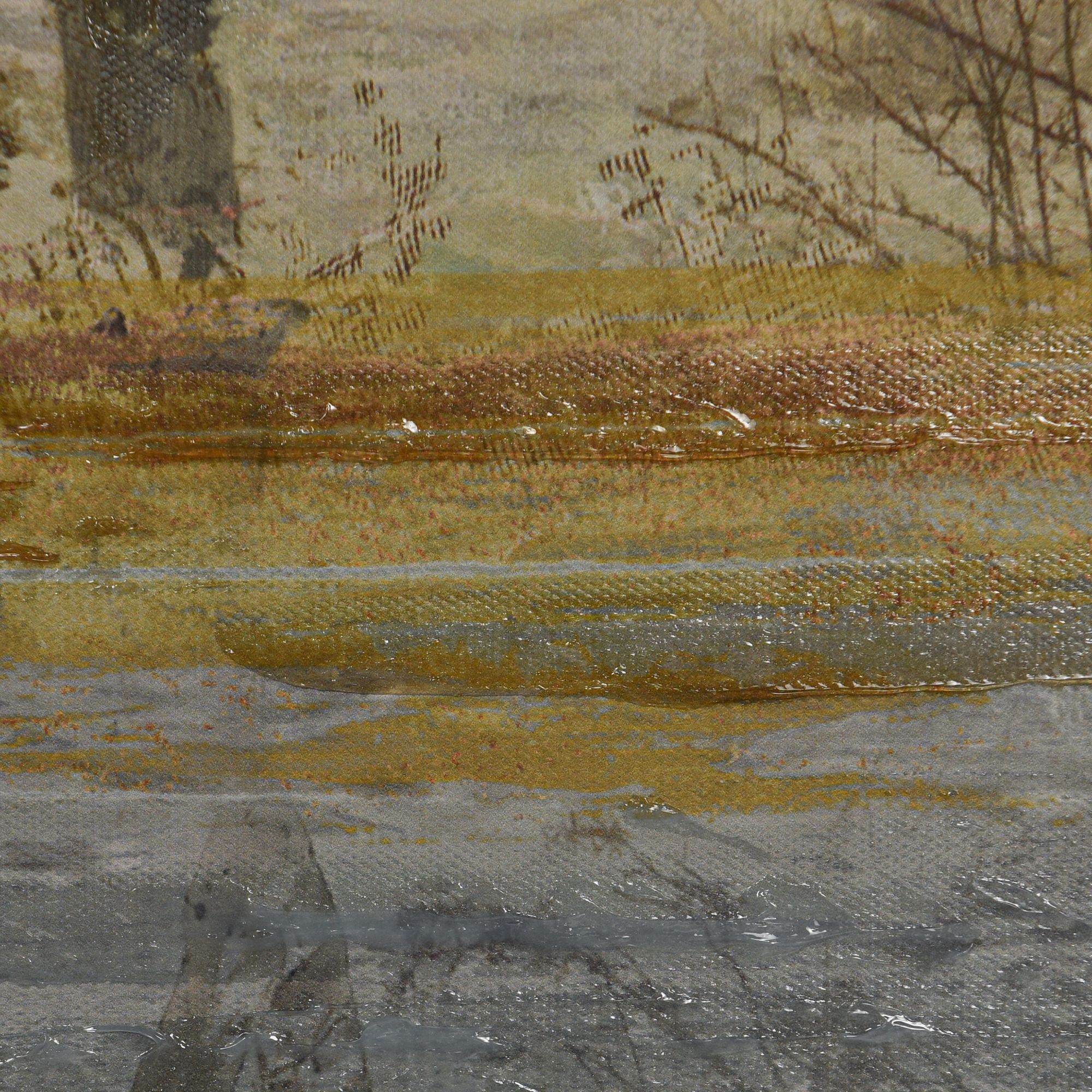 Image 5 Botanical 71.85"W x 28.54"H Black Sliver Ps Framed  Wall Art more views