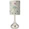 Botanical Giclee Droplet Table Lamp