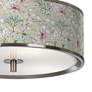Botanical Giclee Glow 14" Wide Ceiling Light