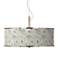 Botanical Giclee Glow 20" Wide Pendant Light