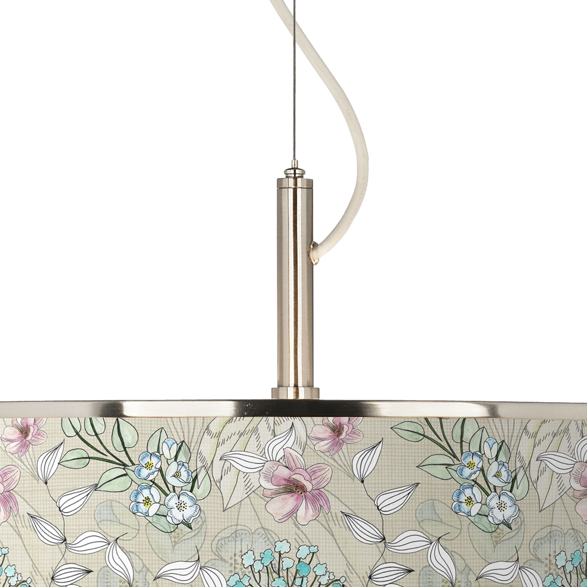 Image 2 Botanical Giclee Glow 20" Wide Pendant Light more views