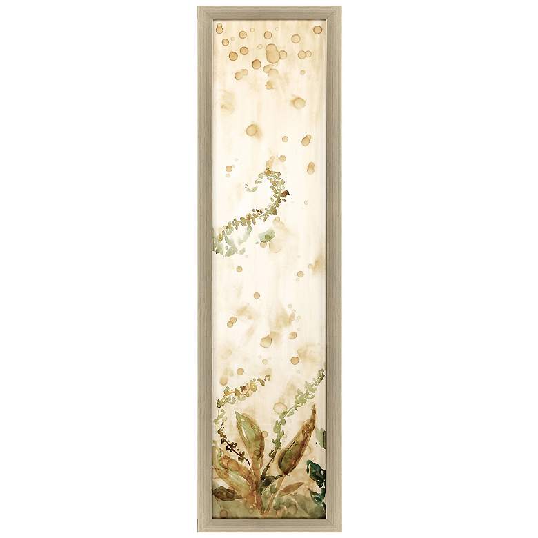 Image 1 Botanical Odyssey II 14"W x 51"H Framed Art