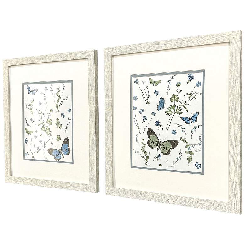 Image 3 Botanical Page 14"W x 16"H Framed Art - Set of 2 more views