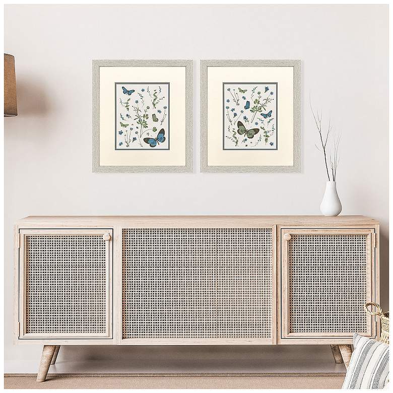 Image 5 Botanical Page 14"W x 16"H Framed Art - Set of 2 more views
