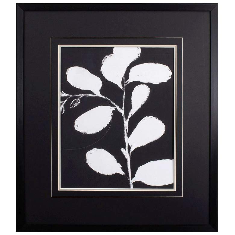 Image 1 Botanical Silhouette II 28"W x 32"H Framed Art