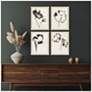 5_Botanical Silhouettes 14"W x 18"H Framed Art - Set of 4 more views