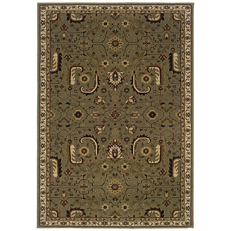 Image 1 Botanical Traditions Taupe Area Rug