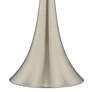 Botanical Trish Brushed Nickel Touch Table Lamps Set of 2