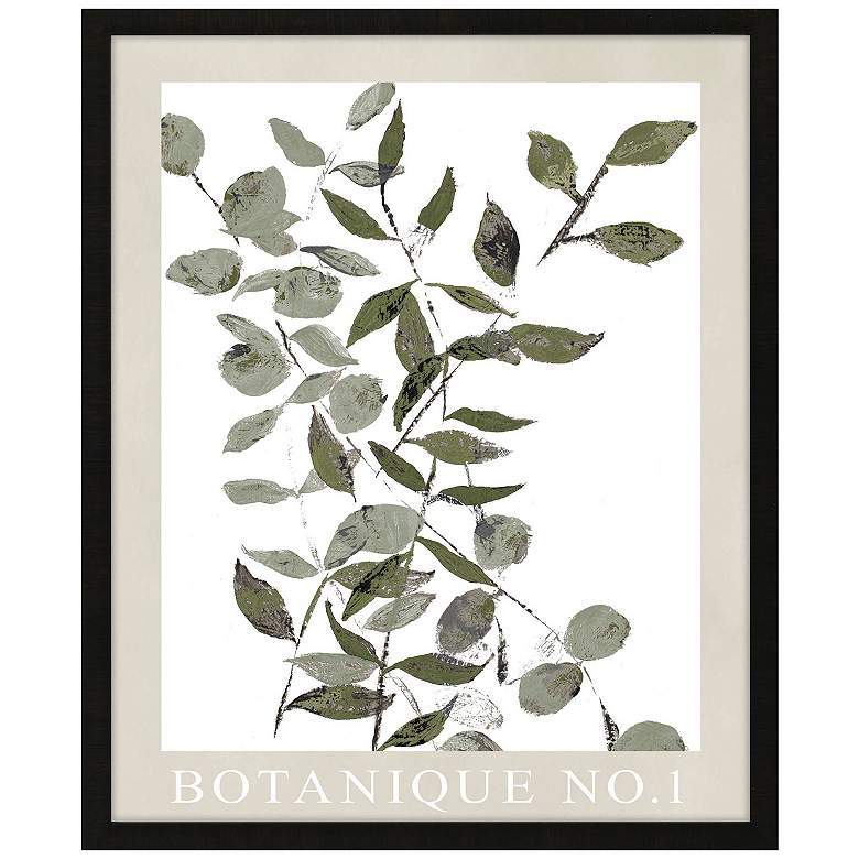 Image 1 Botanique No.1 26"W x 32"H Framed Art