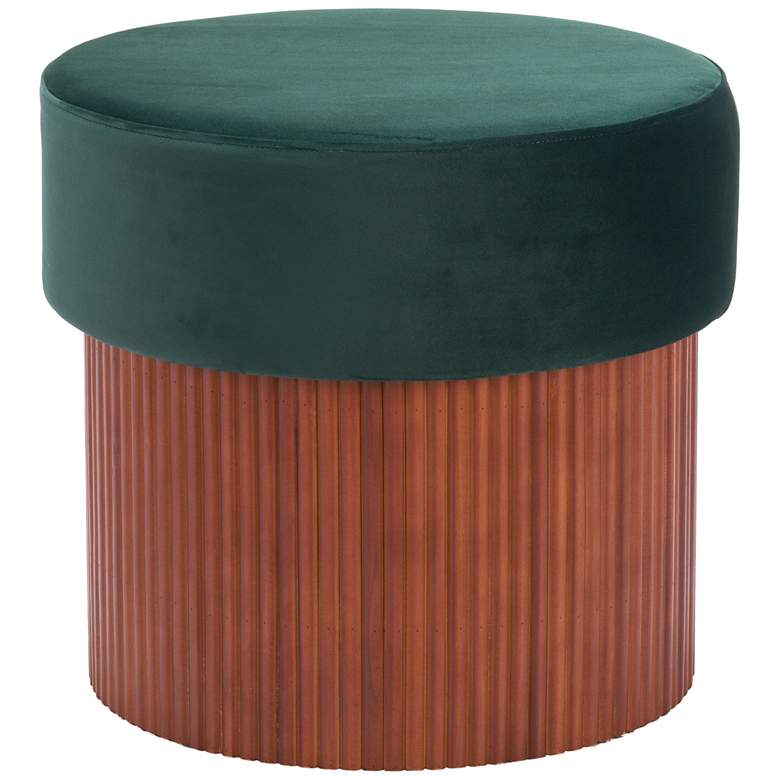 Image 1 Boto Storage Ottoman Green