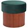 Boto Storage Ottoman Green