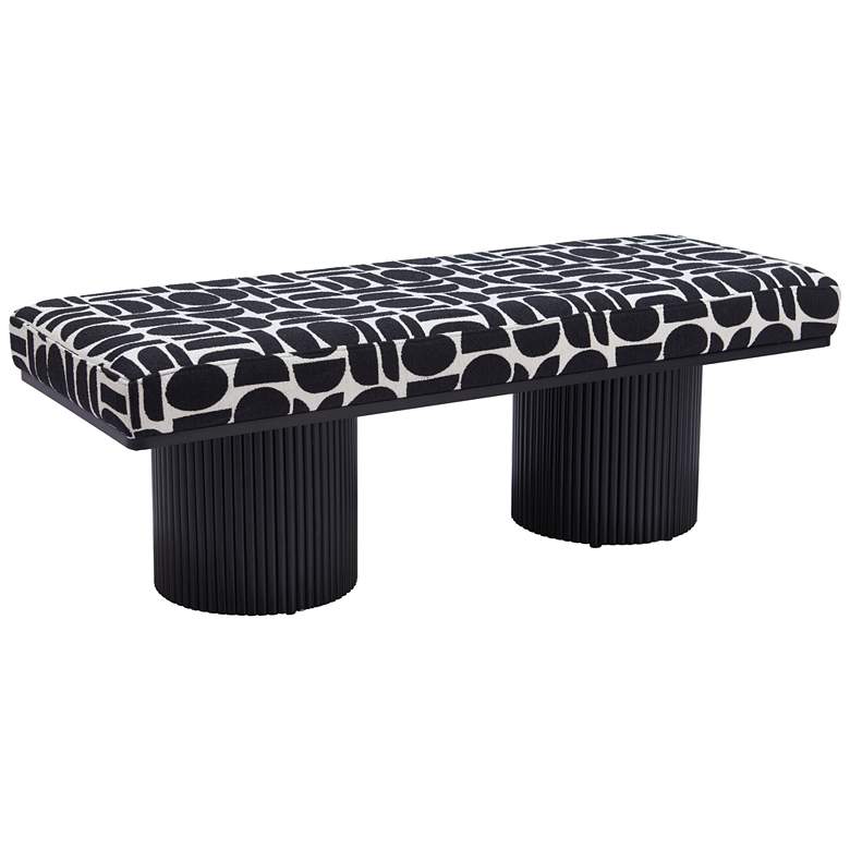 Image 1 Botoia Bench Black & White